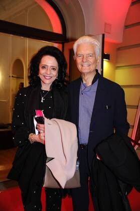 Peter Horton mit Slava Kantcheff Premiere Tanz der Vampire Deutsche Theater Musical München 06. Oktober 2016
