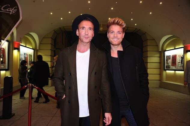Jochen Bendel und Mathias Pridöhl Premiere Tanz der Vampire Deutsche Theater Musical München 06. Oktober 2016