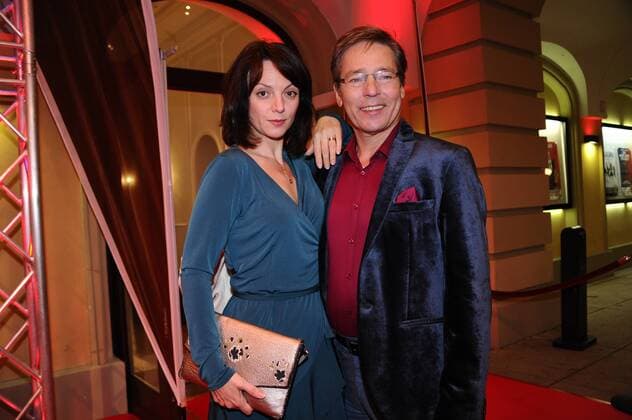 Jacques Brauer mit Ehefrau Viola Wedekind Premiere Tanz der Vampire Deutsche Theater Musical München 06. Oktober 2016