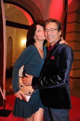 Jacques Brauer mit Ehefrau Viola Wedekind Premiere Tanz der Vampire Deutsche Theater Musical München 06. Oktober 2016