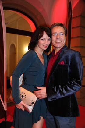 Jacques Brauer mit Ehefrau Viola Wedekind Premiere Tanz der Vampire Deutsche Theater Musical München 06. Oktober 2016