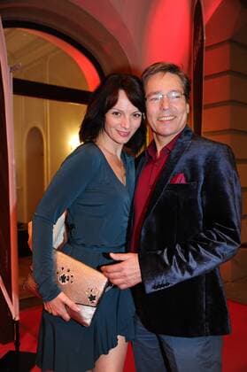 Jacques Brauer mit Ehefrau Viola Wedekind Premiere Tanz der Vampire Deutsche Theater Musical München 06. Oktober 2016