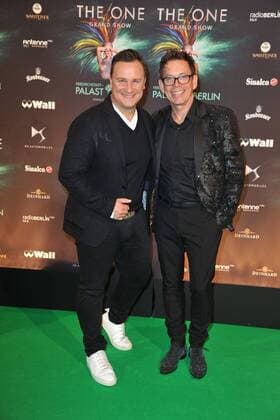Guido Maria Kretschmer und Frank Mutters bei der The One Grand Show Premiere am 06.10.2016 im Friedrichstadt-Palast in Berlin The One Grand Show Premiere in Berlin, 2016 