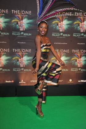 Nikeata Thompson bei der The One Grand Show Premiere am 06.10.2016 im Friedrichstadt-Palast in Berlin The One Grand Show Premiere in Berlin, 2016 