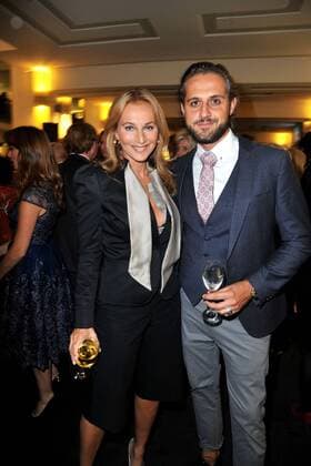 Caroline Beil und Philipp Sattler bei der The One Grand Show Premiere am 06.10.2016 im Friedrichstadt-Palast in Berlin The One Grand Show Premiere in Berlin, 2016 