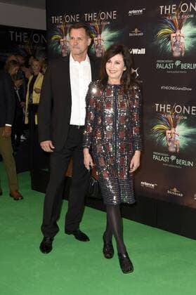 Iris Berben mit Freund Heiko Kiesow bei der Weltpremiere von The One Grand Show im Friedrichstadt-Palast. Berlin, 06.10.2016 Foto:xFredericx xFuturexImage