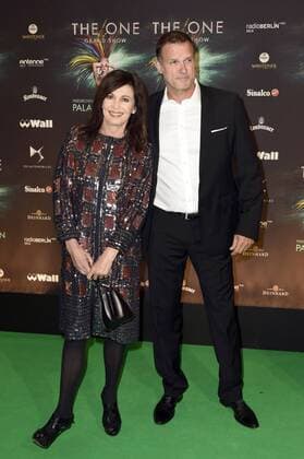 Iris Berben mit Freund Heiko Kiesow bei der Weltpremiere von The One Grand Show im Friedrichstadt-Palast. Berlin, 06.10.2016 Foto:xFredericx xFuturexImage