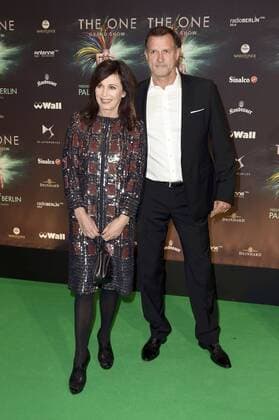 Iris Berben mit Freund Heiko Kiesow bei der Weltpremiere von The One Grand Show im Friedrichstadt-Palast. Berlin, 06.10.2016 Foto:xFredericx xFuturexImage