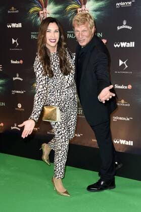 Alexandra Polzin und Gerhard Leinauer bei der Weltpremiere von The One Grand Show im Friedrichstadt-Palast. Berlin, 06.10.2016 Foto:xFredericx xFuturexImage
