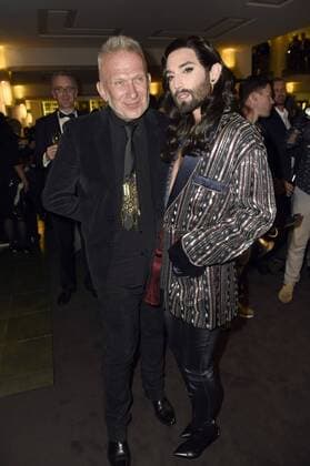 Jean Paul Gaultier und Conchita Wurst bei der Weltpremiere von The One Grand Show im Friedrichstadt-Palast. Berlin, 06.10.2016 Foto:xFredericx xFuturexImage
