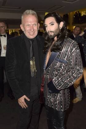 Jean Paul Gaultier und Conchita Wurst bei der Weltpremiere von The One Grand Show im Friedrichstadt-Palast. Berlin, 06.10.2016 Foto:xFredericx xFuturexImage