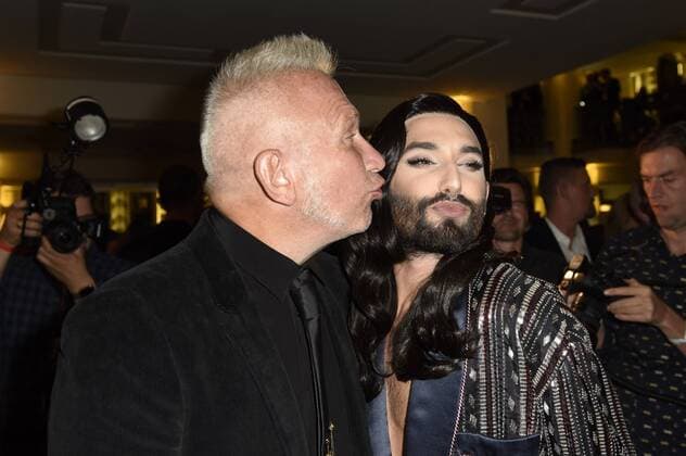 Jean Paul Gaultier und Conchita Wurst bei der Weltpremiere von The One Grand Show im Friedrichstadt-Palast. Berlin, 06.10.2016 Foto:xFredericx xFuturexImage
