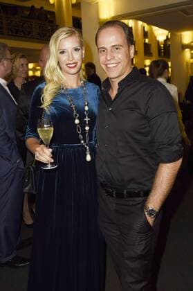 Oksana Kolenitchenko mit Mann Daniel bei der Weltpremiere von The One Grand Show im Friedrichstadt-Palast. Berlin, 06.10.2016 Foto:xFredericx xFuturexImage