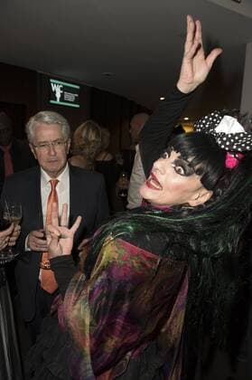 Frank Elstner und Nina Hagen bei der Weltpremiere von The One Grand Show im Friedrichstadt-Palast. Berlin, 06.10.2016 Foto:xFredericx xFuturexImage