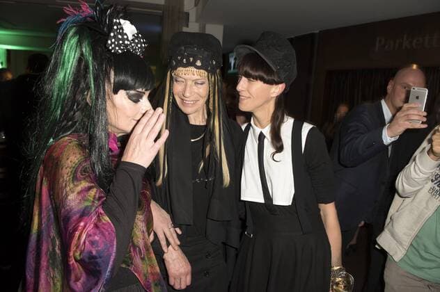 Nina Hagen, Veruschka Gräfin von Lehndorff und Esther Perbandt bei der Weltpremiere von The One Grand Show im Friedrichstadt-Palast. Berlin, 06.10.2016 Foto:xFredericx xFuturexImage