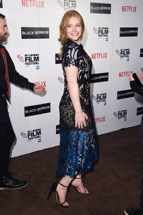 Bryce Dallas Howard bei der Premiere von Black Mirror auf dem 60. BFI London Film Festival im Bluebird Cafe, Chelsea. London, 06.10.2016 Bryce Dallas Howard  Foto:xS.xVasx xFuturexImage