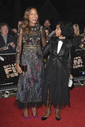 Naomie Harris und Janelle Monae bei der Premiere von Moonlight auf dem 60. BFI London Film Festival im Embankment Gardens Cinema. London, 06.10.2016 Naomie Harris, Janelle Monae  Foto:xS.xVasx xFuturexImage