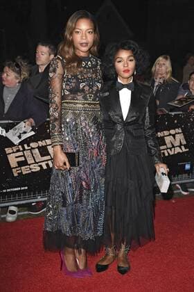 Naomie Harris und Janelle Monae bei der Premiere von Moonlight auf dem 60. BFI London Film Festival im Embankment Gardens Cinema. London, 06.10.2016 Naomie Harris, Janelle Monae  Foto:xS.xVasx xFuturexImage