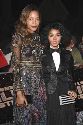 Naomie Harris und Janelle Monae bei der Premiere von Moonlight auf dem 60. BFI London Film Festival im Embankment Gardens Cinema. London, 06.10.2016 Naomie Harris, Janelle Monae  Foto:xS.xVasx xFuturexImage