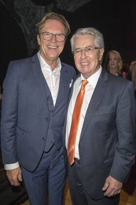 Wolfgang Lippert und Frank Elstner bei der Weltpremiere von The One Grand Show im Friedrichstadt-Palast. Berlin, 06.10.2016 Foto:xK.xWernerx xFuturexImage