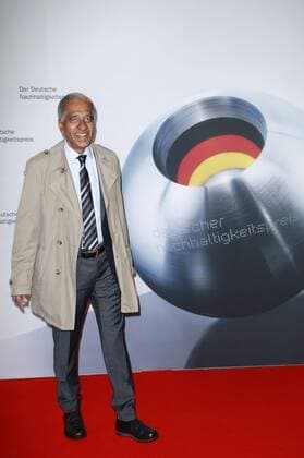 Mojib Latif beim festlichen Lunch zur Verleihung des Ehrenpreises 2016 des Deutschen Nachhaltigkeitspreises an Ban Ki-moon im Emporio Tower. Hamburg, 07.10.2016 Foto:xgbrcix xFuturexImage