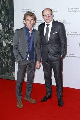 Peter Maffay und Stefan Schulze-Hausmann beim festlichen Lunch zur Verleihung des Ehrenpreises 2016 des Deutschen Nachhaltigkeitspreises an Ban Ki-moon im Emporio Tower. Hamburg, 07.10.2016 Foto:xgbrcix xFuturexImage
