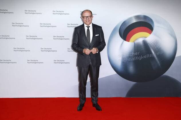 Stefan Schulze-Hausmann beim festlichen Lunch zur Verleihung des Ehrenpreises 2016 des Deutschen Nachhaltigkeitspreises an Ban Ki-moon im Emporio Tower. Hamburg, 07.10.2016 Foto:xgbrcix xFuturexImage