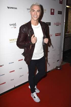 Julian David bei der 6. Secret Fashion Show in der Alten Kongresshalle. München, 07.10.2016 Foto:xP.xSchönbergerx xFuturexImage