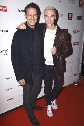 Florian Stadler und Julian David bei der 6. Secret Fashion Show in der Alten Kongresshalle. München, 07.10.2016 Foto:xP.xSchönbergerx xFuturexImage