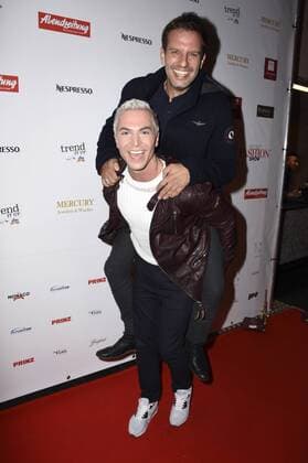 Florian Stadler und Julian David bei der 6. Secret Fashion Show in der Alten Kongresshalle. München, 07.10.2016 Foto:xP.xSchönbergerx xFuturexImage