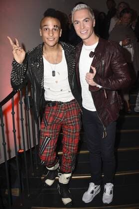 Prince Damien und Julian David bei der 6. Secret Fashion Show in der Alten Kongresshalle. München, 07.10.2016 Foto:xP.xSchönbergerx xFuturexImage