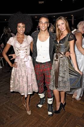 Esteff, Prince Damien und Isabel bei der 6. Secret Fashion Show in der Alten Kongresshalle. München, 07.10.2016 Foto:xP.xSchönbergerx xFuturexImage