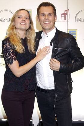 Malte Arkona mit Ehefrau Anna-Maria bei der Premiere des Musicals Tabaluga - Es lebe die Freundschaft in der Barclay Card Arena. Hamburg, 07.10.2016 Foto:xgbrcix xFuturexImage
