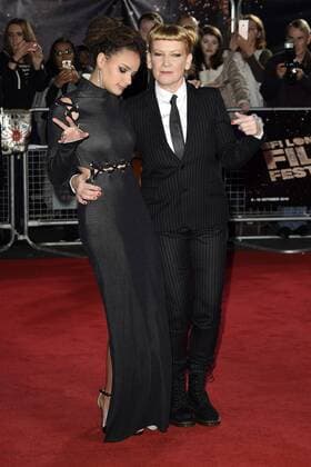 Sasha Lane und Andrea Arnold bei der Premiere von American Honey auf dem 60. BFI London Film Festival im Odeon Leicester Square. London, 07.10.2016 Sasha Lane, Andrea Arnold  Foto:xS.xVasx xFuturexImage