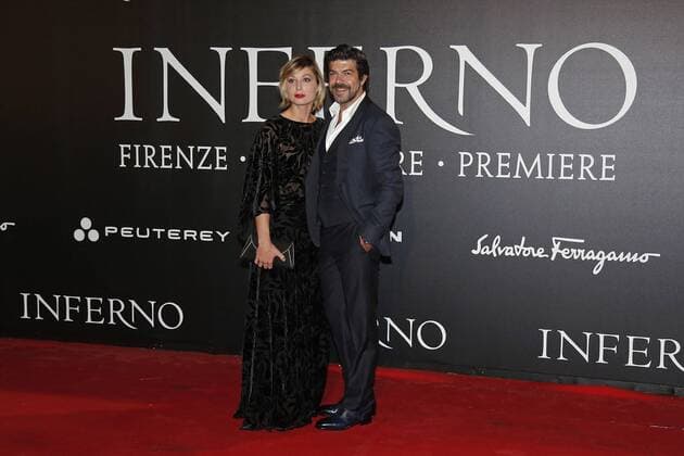 Anna Ferzetti and Pier Francesco Favino - Florence 8th October 2016. Inferno World Premiere. SamanthaxZucchi