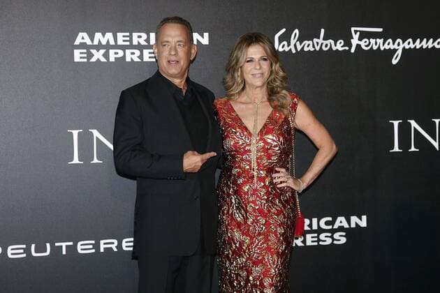 Tom Hanks with his wife Rita Wilkson - Florence 8th October 2016. Inferno World Premiere. SamanthaxZucchi