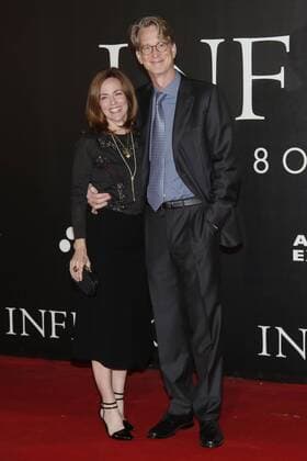 David Koepp and his wife - Florence 8th October 2016. Inferno World Premiere. SamanthaxZucchi