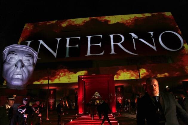 La scenografia The scenography - Florence 8th October 2016. Inferno World Premiere. SamanthaxZucchi