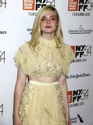 October 8, 2016 - New York, New York, U.S. - Actress ELLE FANNING attends the New York premiere of 20th Century Women held during the 54th Annual New York Film Festival at Alice Tully Hall at Lincoln Center. New York U.S. - ZUMAk03_