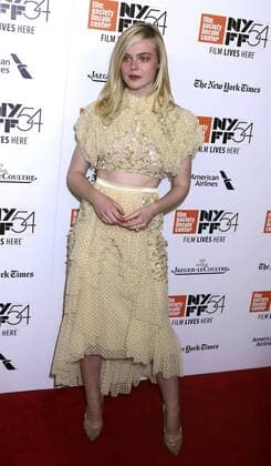 October 8, 2016 - New York, New York, U.S. - Actress ELLE FANNING attends the New York premiere of 20th Century Women held during the 54th Annual New York Film Festival at Alice Tully Hall at Lincoln Center. New York U.S. - ZUMAk03_