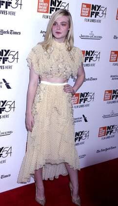 October 8, 2016 - New York, New York, U.S. - Actress ELLE FANNING attends the New York premiere of 20th Century Women held during the 54th Annual New York Film Festival at Alice Tully Hall at Lincoln Center. New York U.S. - ZUMAk03_