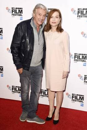 Paul Verhoeven und Isabelle Huppert bei der Premiere von Elle auf dem 60. BFI London Film Festival im Embankment Gardens Cinema. London, 08.10.2016 Paul Verhoeven, Isabelle Huppert  Foto:xS.xVasx xFuturexImage