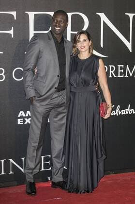 Omar Sy mit Gattin Helene Sy bei der Weltpremiere des Kinofilms Inferno im Opernhaus. Florenz, 08.10.2016 Foto:xDaziramx xFuturexImage