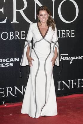 Sidse Babett Knudsen bei der Weltpremiere des Kinofilms Inferno im Opernhaus. Florenz, 08.10.2016 Foto:xDaziramx xFuturexImage