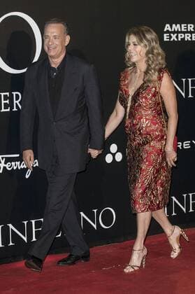 Tom Hanks mit Gattin Rita Wilson bei der Weltpremiere des Kinofilms Inferno im Opernhaus. Florenz, 08.10.2016 Foto:xDaziramx xFuturexImage