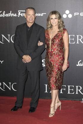 Tom Hanks mit Gattin Rita Wilson bei der Weltpremiere des Kinofilms Inferno im Opernhaus. Florenz, 08.10.2016 Foto:xDaziramx xFuturexImage