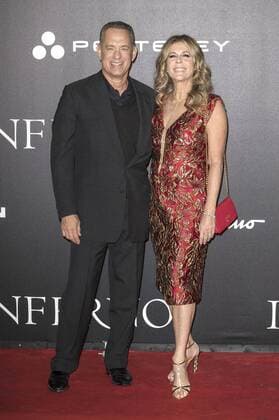 Tom Hanks mit Gattin Rita Wilson bei der Weltpremiere des Kinofilms Inferno im Opernhaus. Florenz, 08.10.2016 Foto:xDaziramx xFuturexImage
