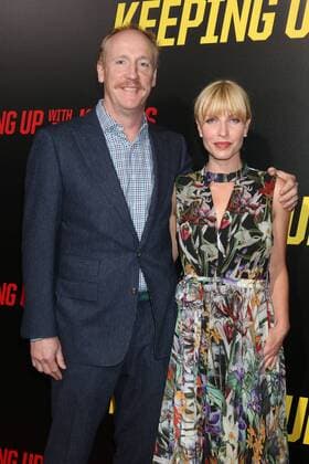 LOS ANGELES - OCT 8: Matt Walsh, Morgan Walsh at the Keeping Up with the Joneses Red Carpet Event at the Twentieth Century Fox on October 8, 2016 in Los Angeles, CA  Copyright: xKathyxHutchinsx