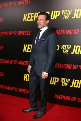 LOS ANGELES - OCT 8: Jon Hamm at the Keeping Up with the Joneses Red Carpet Event at the Twentieth Century Fox on October 8, 2016 in Los Angeles, CA  Copyright: xKathyxHutchinsx