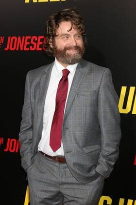 LOS ANGELES - OCT 8: Zach Galifianakis at the Keeping Up with the Joneses Red Carpet Event at the Twentieth Century Fox on October 8, 2016 in Los Angeles, CA  Copyright: xKathyxHutchinsx